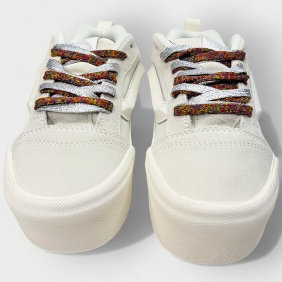 Vans Knu Stack Chunky Platform Sneakers White W8.0 / M6.5 – New Without Box - Picture 4 of 11